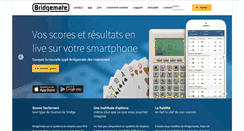 Desktop Screenshot of bridgemate.fr