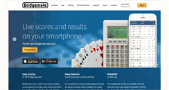 Desktop Screenshot of bridgemate.co.uk