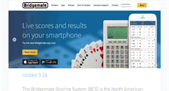 Desktop Screenshot of bridgemate.us